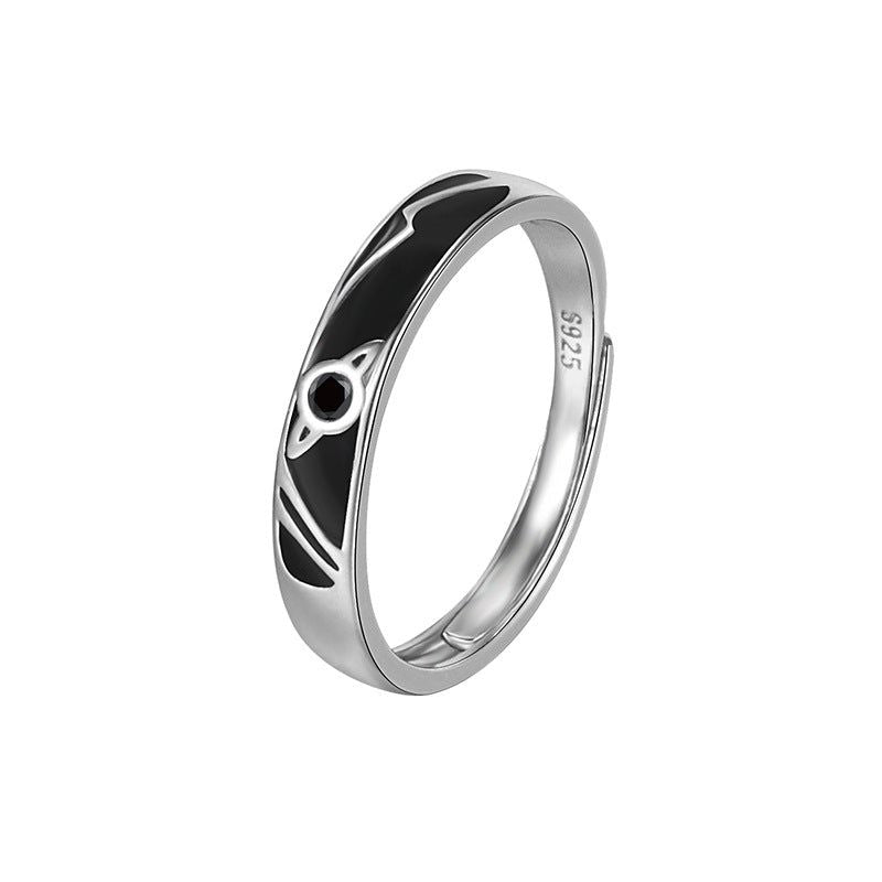 Trendy Zoe Ring Silver s925 with a modern design, perfect for stacking Meléche Jewelry  USA  