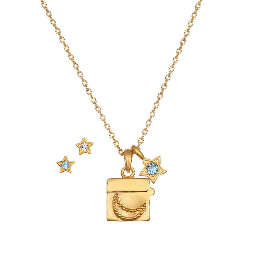 Moon Dream Box - Meléche - Necklaces -  Moon Dream Box Necklace Lock Style | Meléche