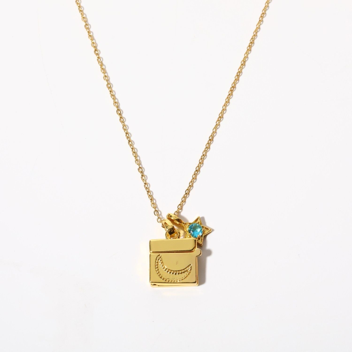Moon Dream Box - Meléche - Necklaces -  Moon Dream Box Necklace Lock Style | Meléche