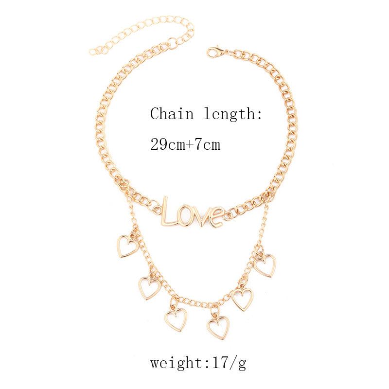 Morra ruka - Meléche - braselets -  Morra Ruka Love Chain  Arm Bangle - 17g | Meléche