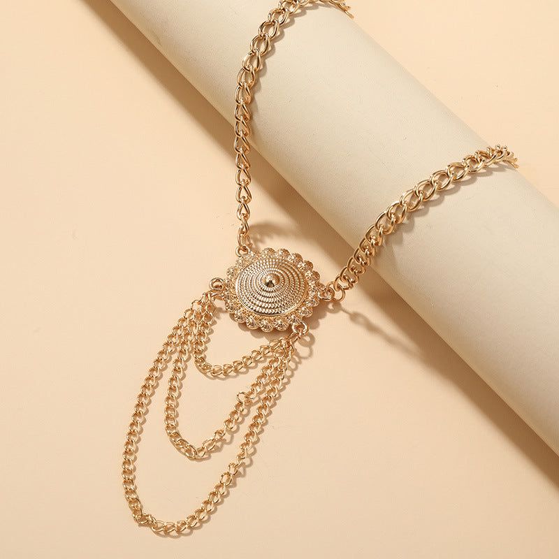 Muire ruka - Meléche - braselets -  Muire Ruka Flower Zircon Arm Bangle- 10.4g | Meléche