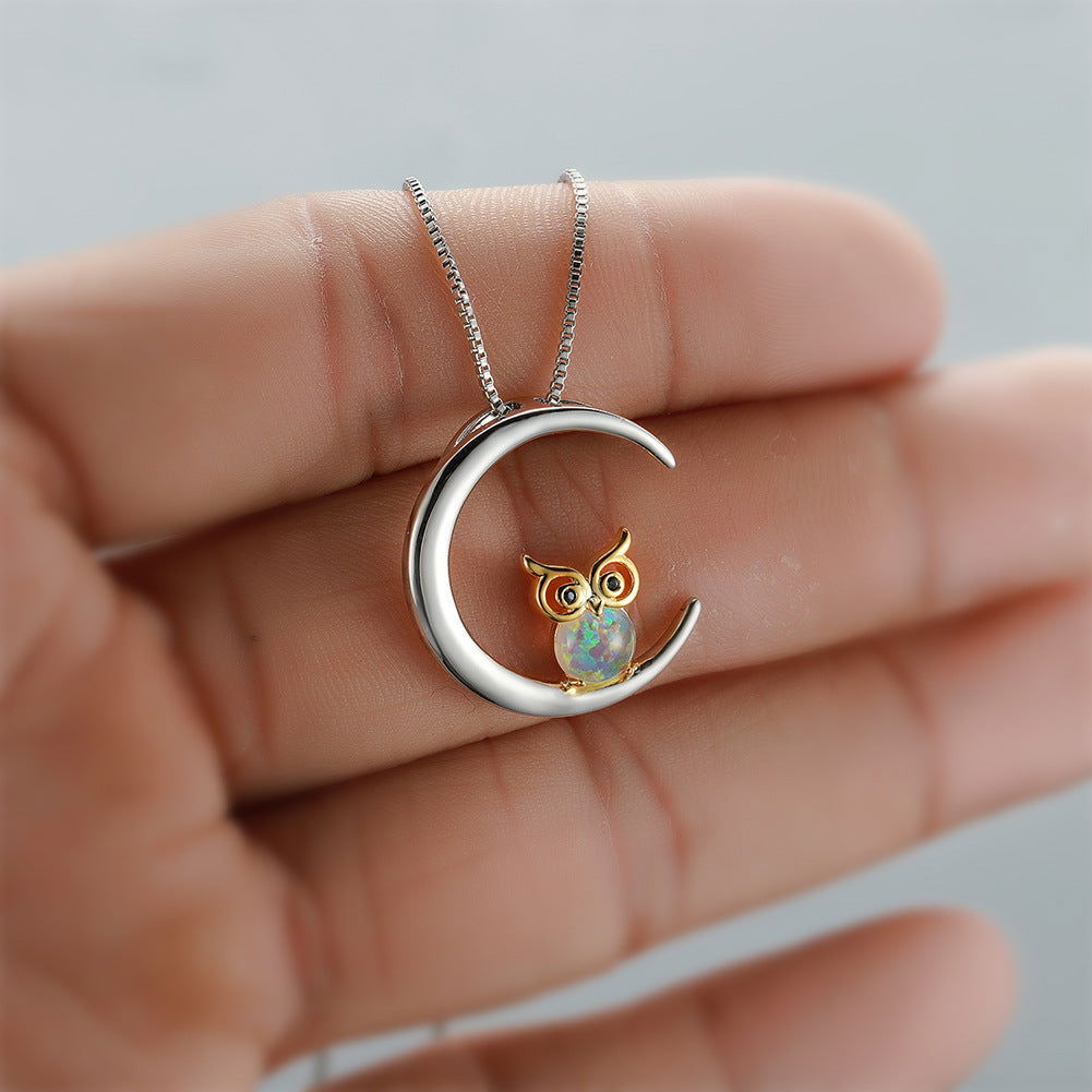 Owl Opal - Meléche - Necklaces -  Owl Opal Necklaces | Meléche