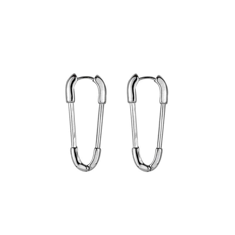 Paper Clip - Meléche - earring -  Paper Clip