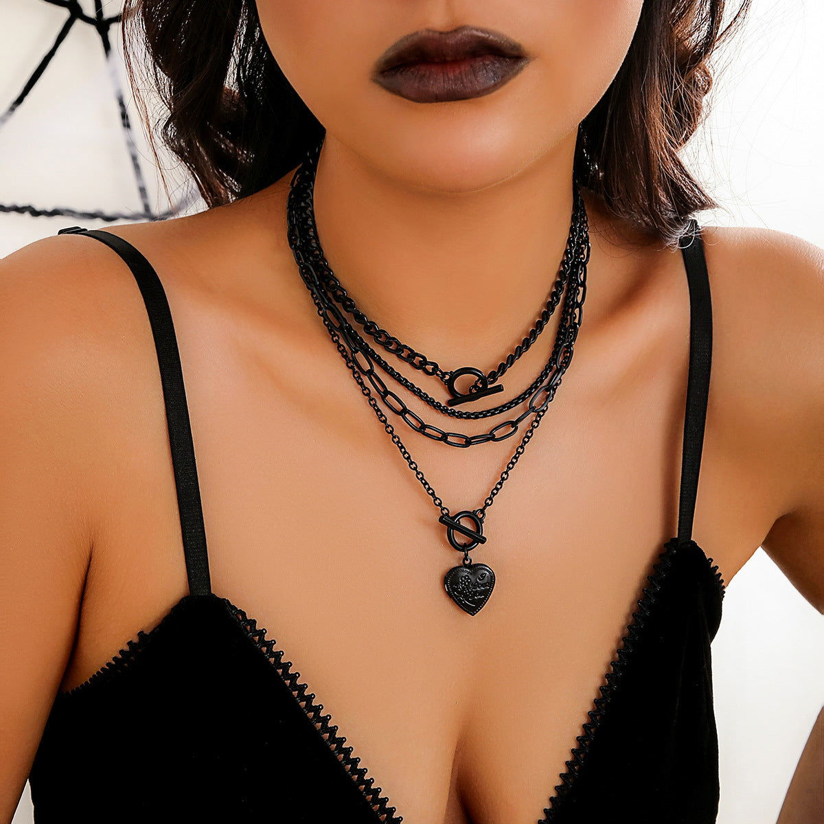 Peach Heart Halloween - Meléche - Necklaces -  Peach Heart Halloween
