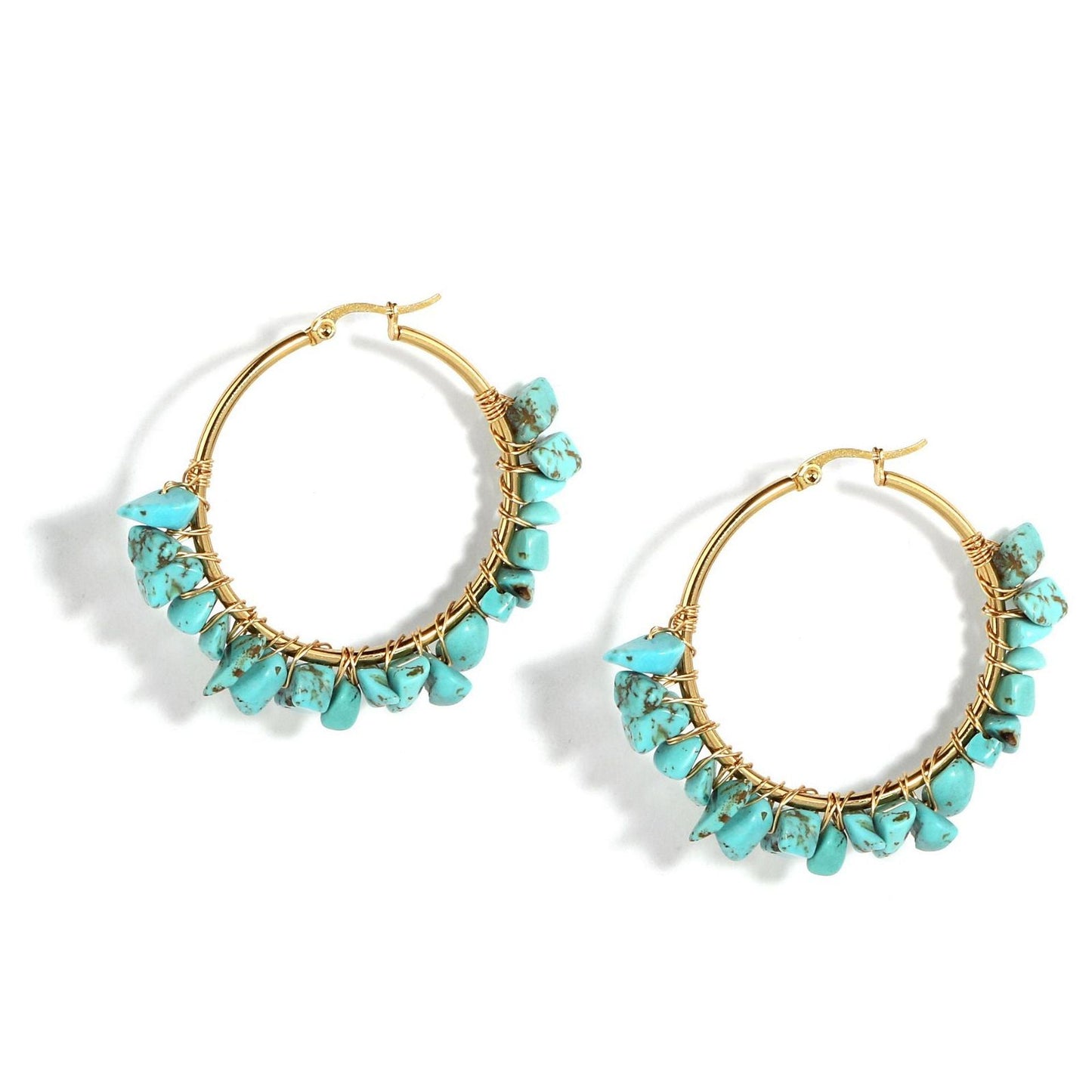 Trendy Quincy Earrings perfect for layering Meléche Jewelry  USA 17