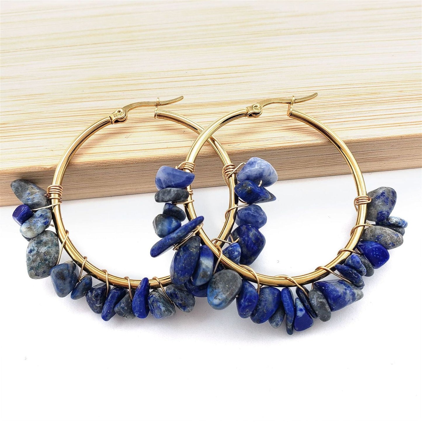 Trendy Quincy Earrings perfect for layering Meléche Jewelry  USA 7