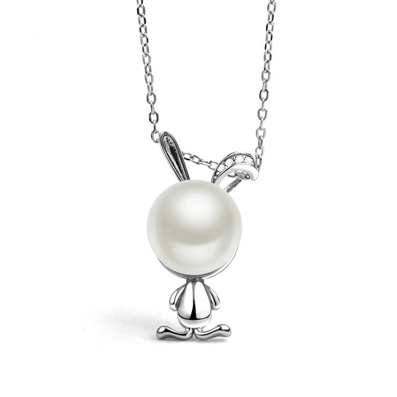 Rabbit Pearl - Meléche - Necklaces -  Rabbit Pearl Necklace | Meléche