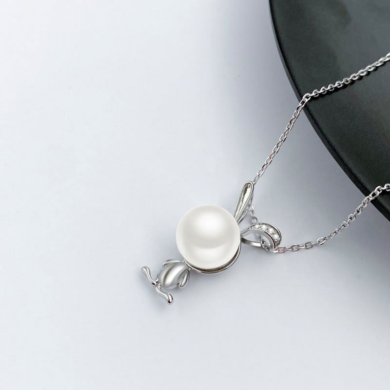 Rabbit Pearl - Meléche - Necklaces -  Rabbit Pearl Necklace | Meléche