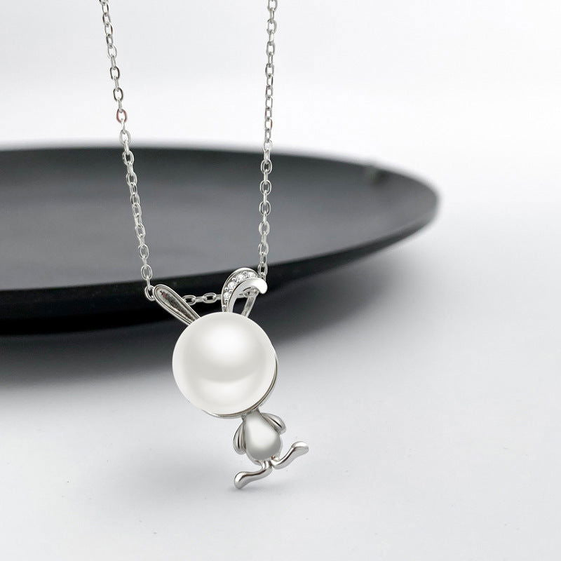 Rabbit Pearl - Meléche - Necklaces -  Rabbit Pearl Necklace | Meléche