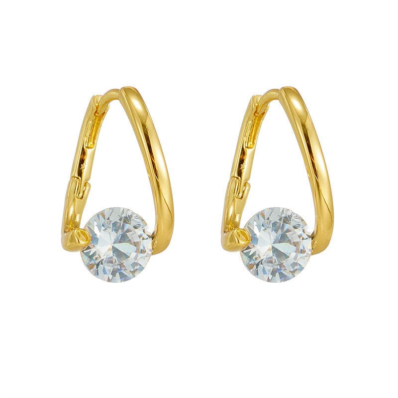 Rosalie - Meléche - earring -  Rosalie Cooper Earring Diamonds Looks | Meléche USA