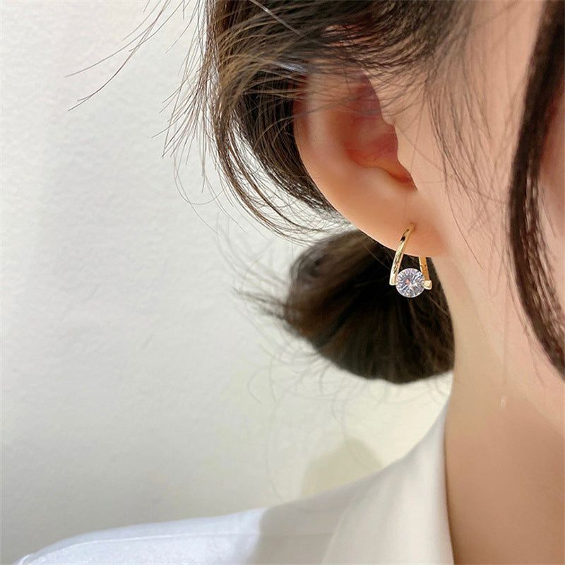Rosalie - Meléche - earring -  Rosalie Cooper Earring Diamonds Looks | Meléche USA