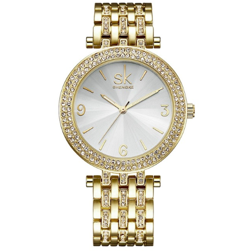 Glamorous Shengke Crystal Watches featuring sparkling details Meléche Jewelry  USA  Meléche