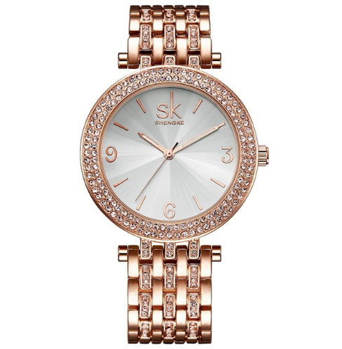 Glamorous Shengke Crystal Watches featuring sparkling details Meléche Jewelry  USA  Meléche