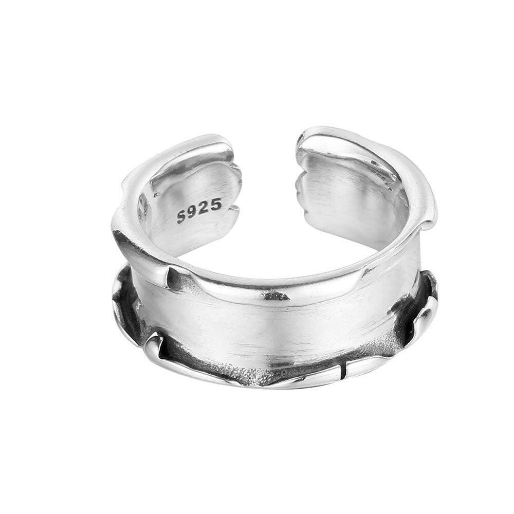 Amara - Meléche - ring -  Amara Retro Silver Ring Jewelry - S925, No. 12-17 Size