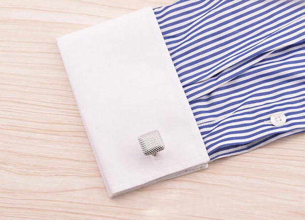 Simple Checkered Cufflinks - Meléche - Cufflinks -  Simple Checkered Cufflinks - Rich lifestyles | Meléche Jewelry Meléche