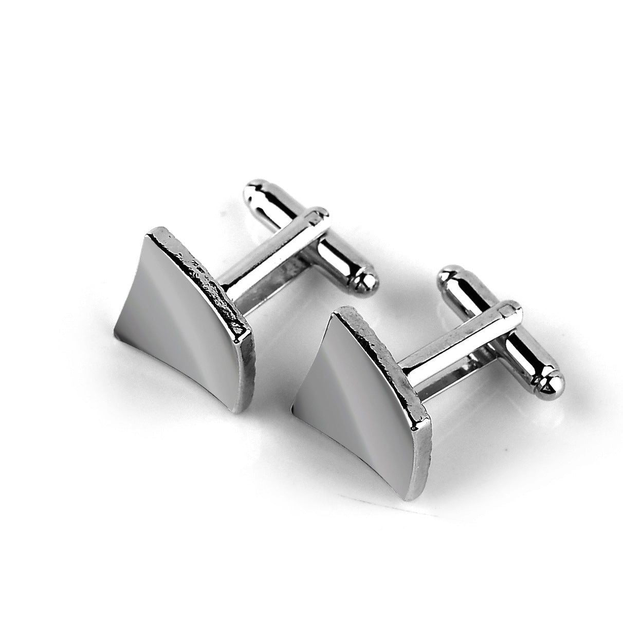 Tilted Italian cufflinks - Meléche - cufflinks -  Tilted Italian cufflinks - Rich lifestyles | Meléche Jewelry USA  Meléche