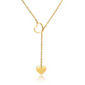 Ulani - Meléche - Necklaces -  Ulani Heart-Shaped Water Wave Chain Necklace