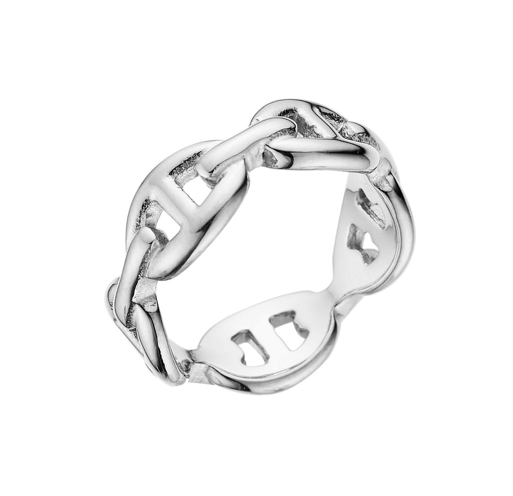 Venus - Meléche - ring -  Venus Stainless Steel Titanium Jewelry Ring - Unisex Size 6, 7, 8