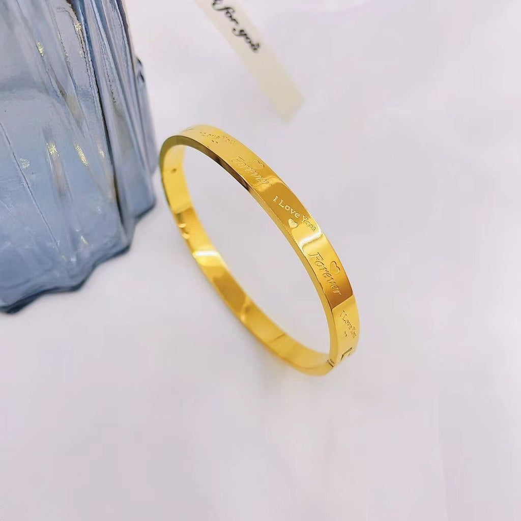 Yoko - Meléche - bangles -   Yoko Titanium steel Bangle | Meléche