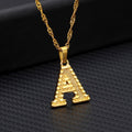 Your letter - Meléche - Necklaces -  Your Letter Gold Necklace | Meléche USA