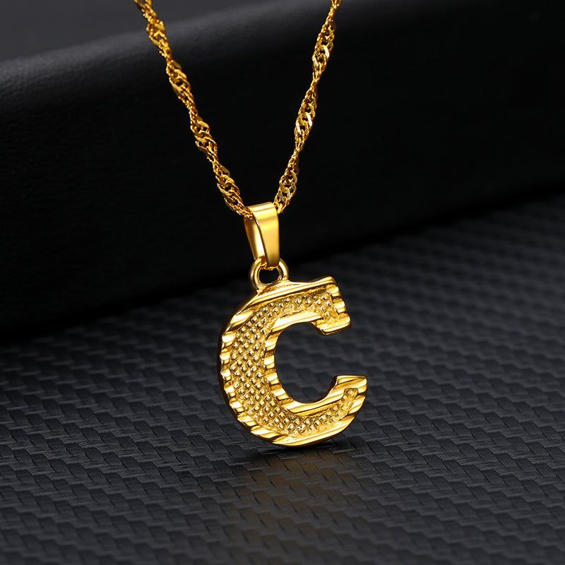 Your letter - Meléche - Necklaces -  Your Letter Gold Necklace | Meléche USA