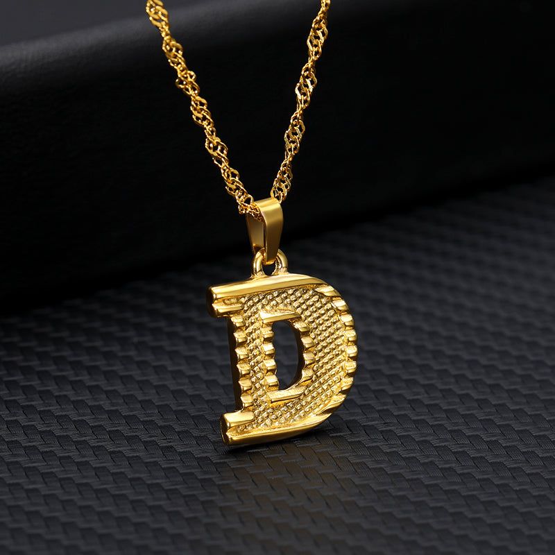 Your letter - Meléche - Necklaces -  Your Letter Gold Necklace | Meléche USA