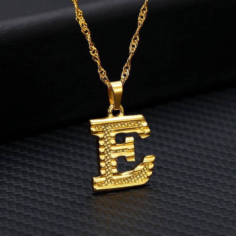 Your letter - Meléche - Necklaces -  Your Letter Gold Necklace | Meléche USA