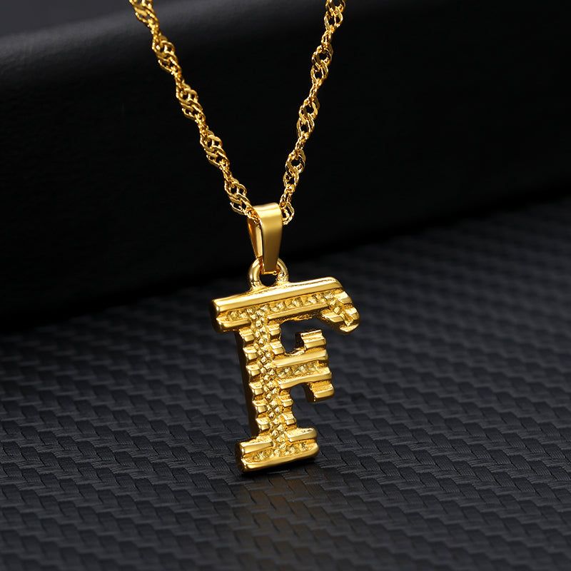 Your letter - Meléche - Necklaces -  Your Letter Gold Necklace | Meléche USA