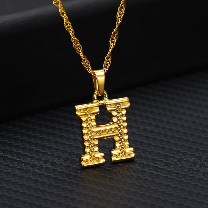 Your letter - Meléche - Necklaces -  Your Letter Gold Necklace | Meléche USA