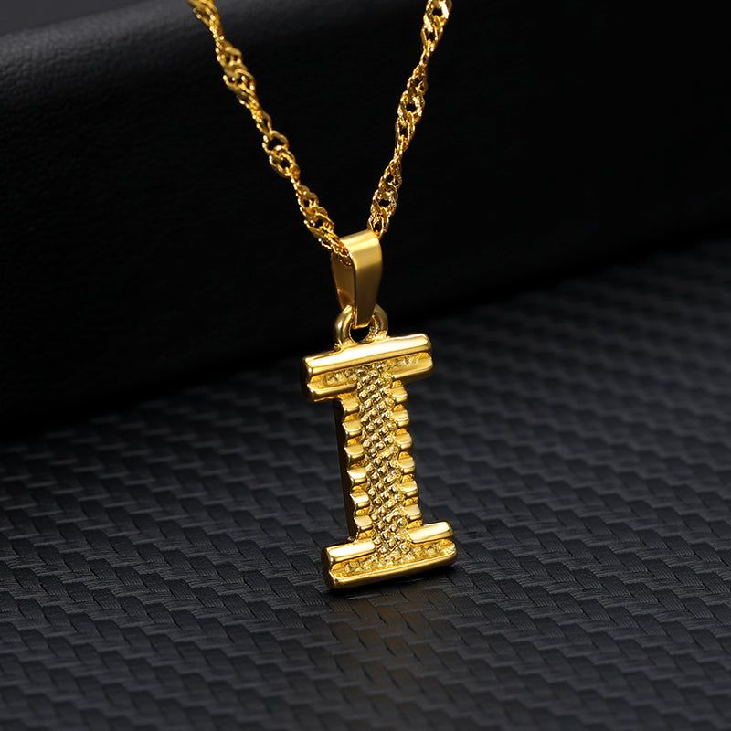 Your letter - Meléche - Necklaces -  Your Letter Gold Necklace | Meléche USA