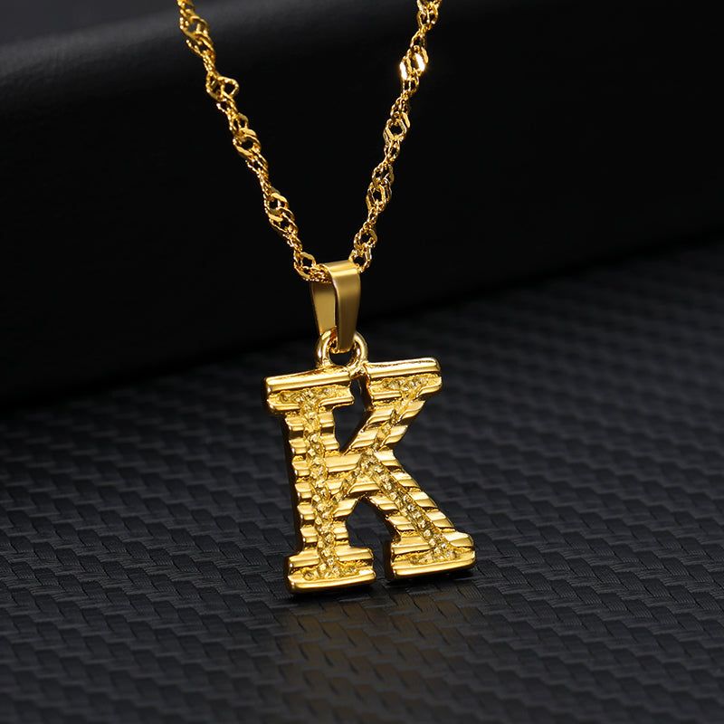 Your letter - Meléche - Necklaces -  Your Letter Gold Necklace | Meléche USA