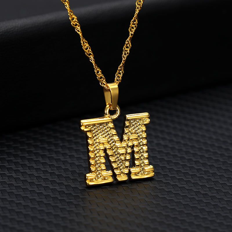 Your letter - Meléche - Necklaces -  Your Letter Gold Necklace | Meléche USA