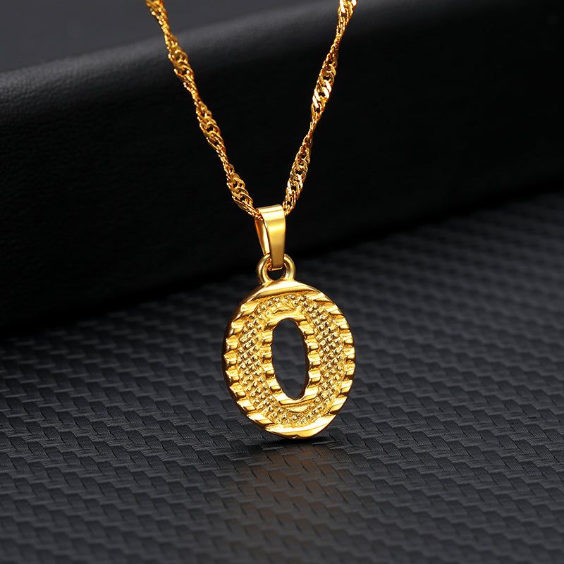 Your letter - Meléche - Necklaces -  Your Letter Gold Necklace | Meléche USA