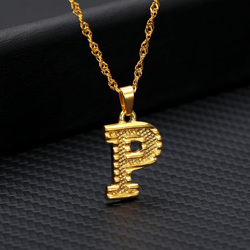 Your letter - Meléche - Necklaces -  Your Letter Gold Necklace | Meléche USA