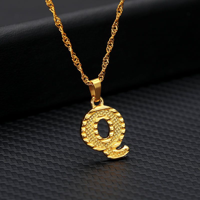 Your letter - Meléche - Necklaces -  Your Letter Gold Necklace | Meléche USA