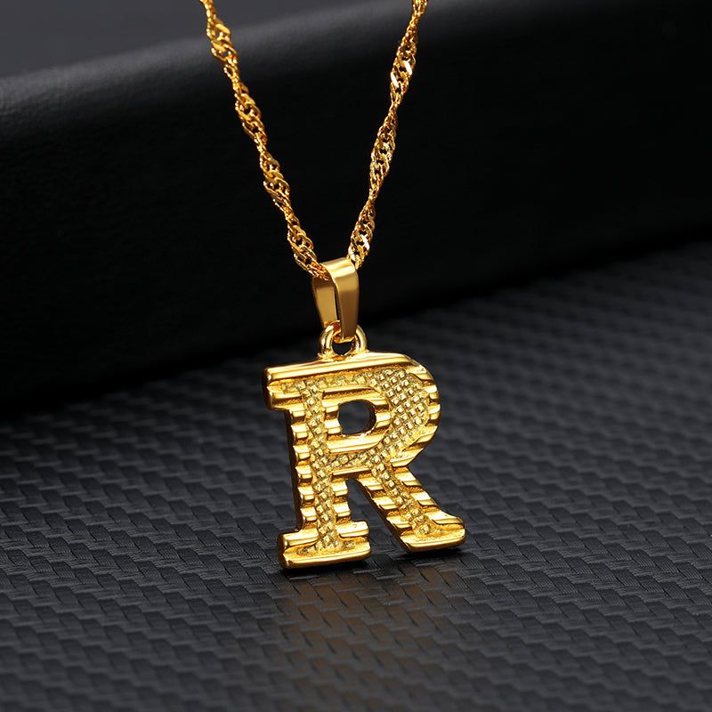 Your letter - Meléche - Necklaces -  Your Letter Gold Necklace | Meléche USA