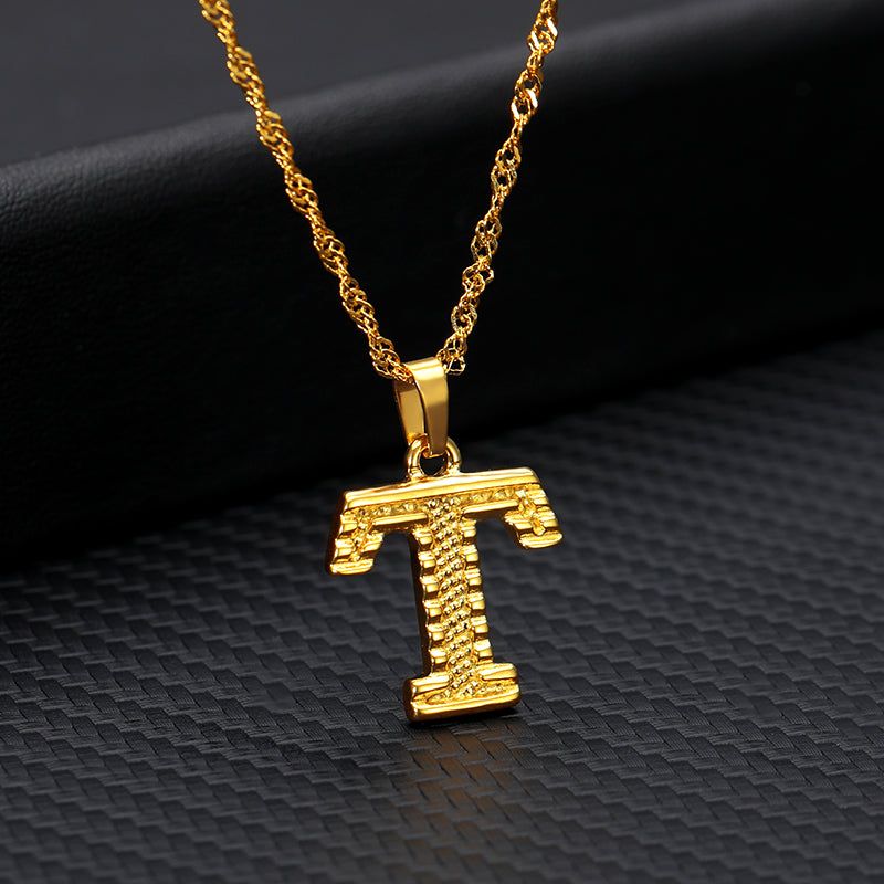 Your letter - Meléche - Necklaces -  Your Letter Gold Necklace | Meléche USA
