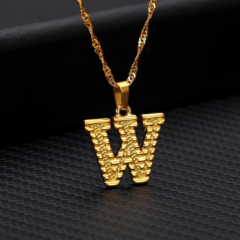 Your letter - Meléche - Necklaces -  Your Letter Gold Necklace | Meléche USA