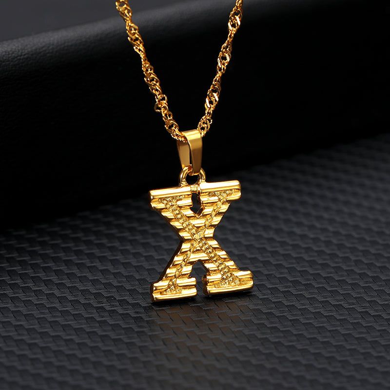 Your letter - Meléche - Necklaces -  Your Letter Gold Necklace | Meléche USA