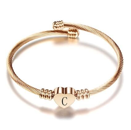 Your letter - Meléche - braselets -  Your Letter Bracelet | Meléche Jewelry