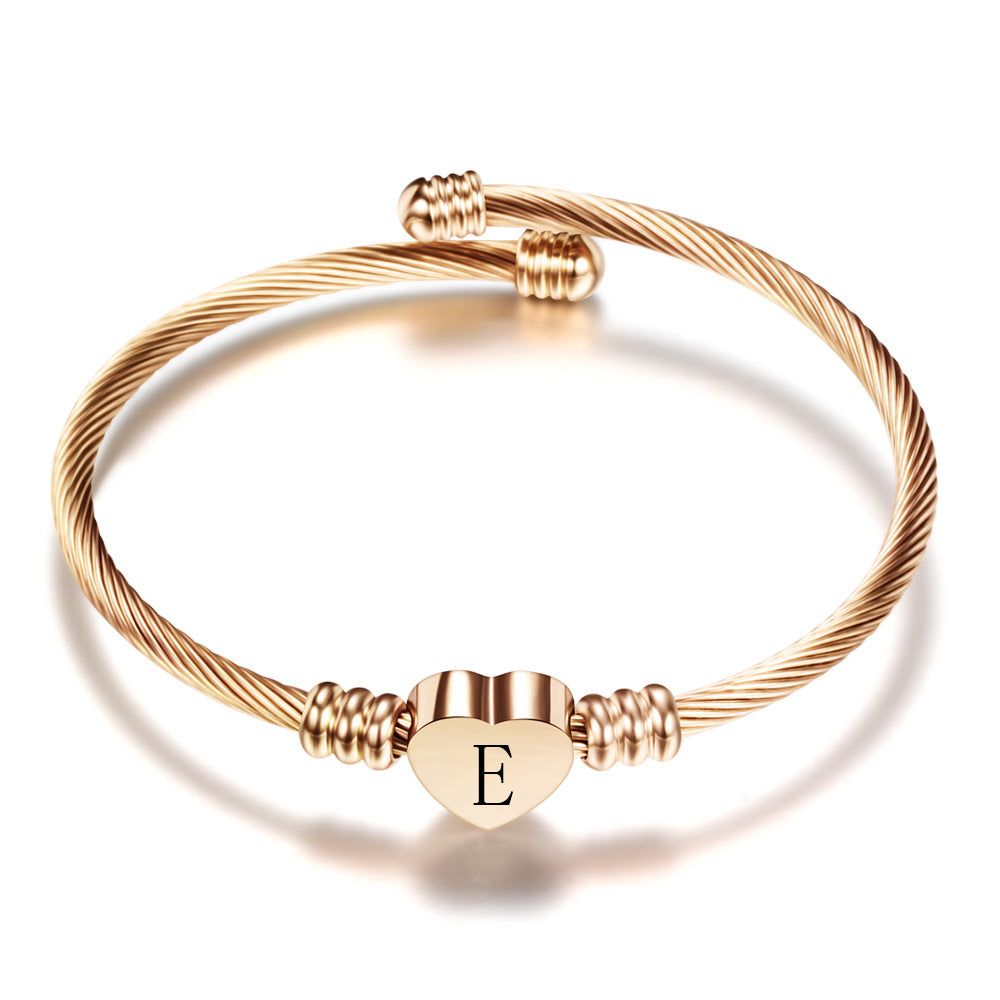 Your letter - Meléche - braselets -  Your Letter Bracelet | Meléche Jewelry