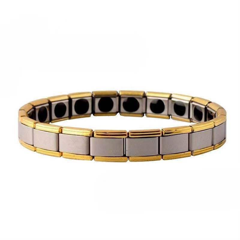 cole - Meléche - braselets -  Cole Titanium steel + magnetic Bracelet Unisex Style - 25 g | Meléche 