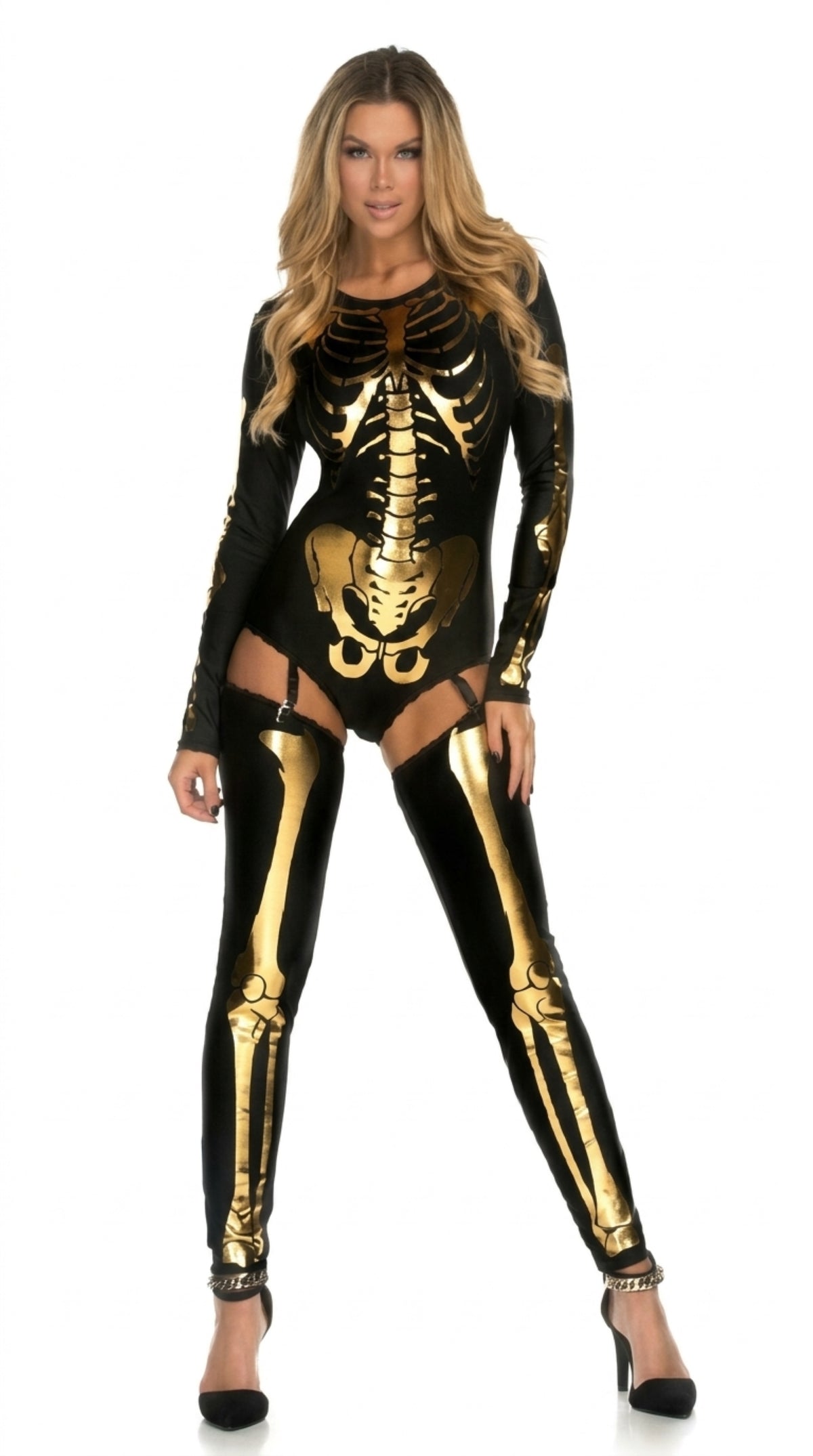 Halloween Cosplay Costume Skull Zombie