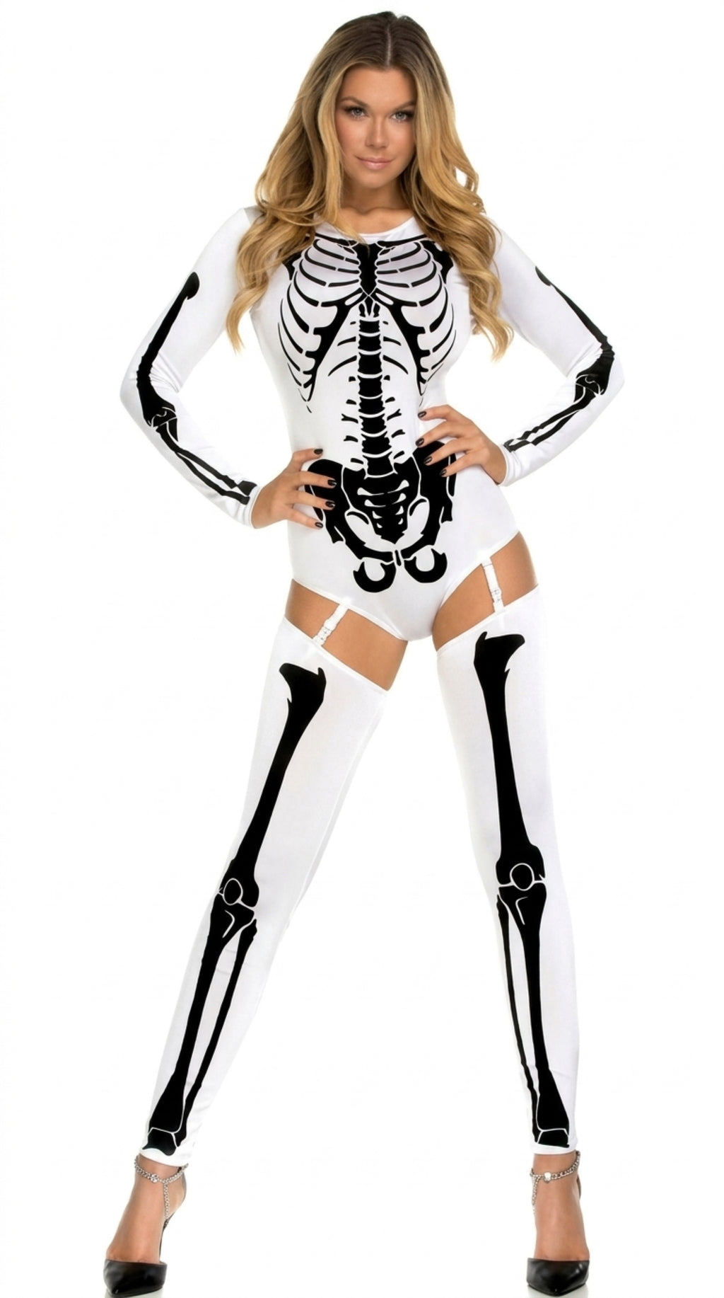 Halloween Cosplay Costume Skull Zombie