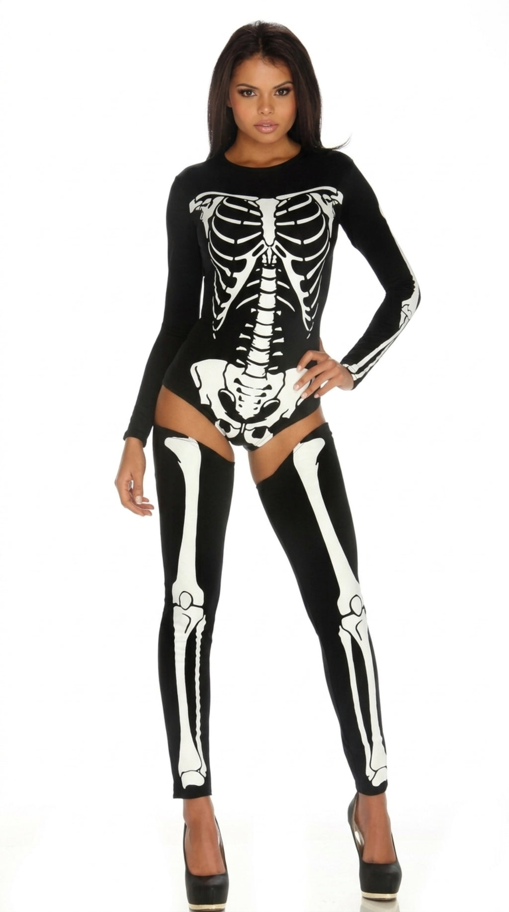Halloween Cosplay Costume Skull Zombie