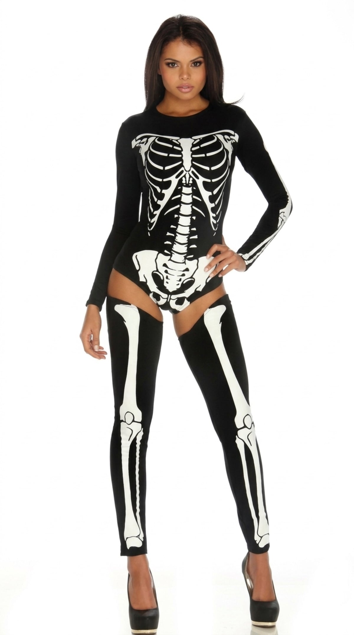 Halloween Cosplay Costume Skull Zombie