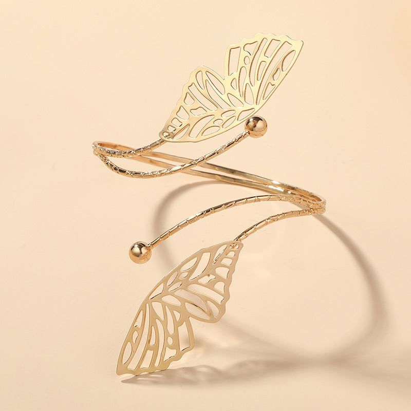 löv ruka - Meléche - bangles -  Arm Bracelet Ruka Form Meleche Jewelry - Imperium Jewelry