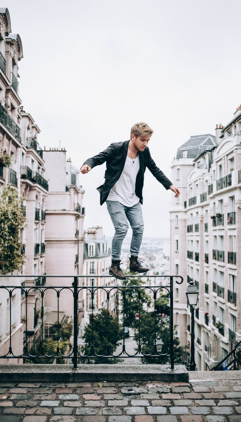 Niall Horan wear meleche Niko jacket